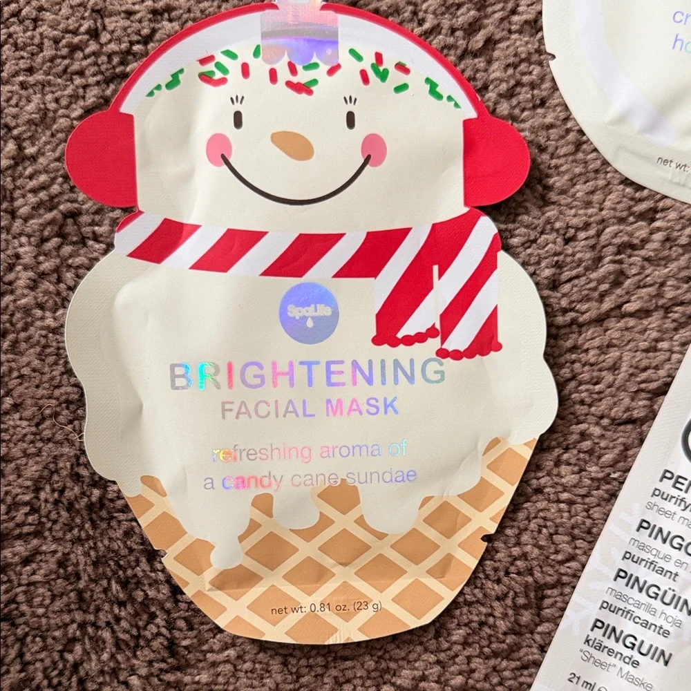 Holiday-Themed Kids Facial Mask Set